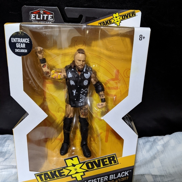 WWE Elite NXT Aleister Black figure - Picture 2 of 6
